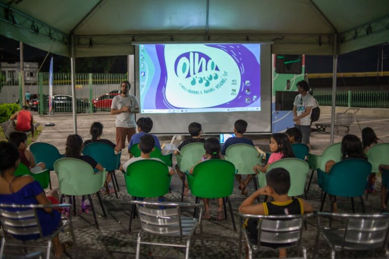 Exposição interativa “Olho D’Água” chega a Rio Grande com arte, tecnologia e cinema ambiental