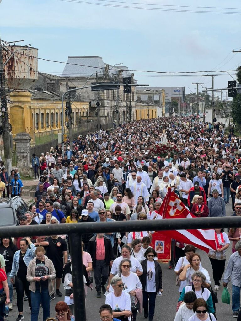 51ª Romaria Diocesana de Nossa Senhora de Fátima atrai milhares de fiéis em Rio Grande