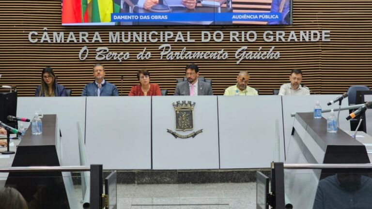 Audiência pública na Câmara debate andamento e segurança das obras da ERS-734 em Rio Grande