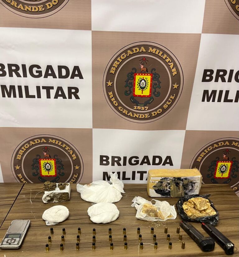 Brigada Militar prende homem por tráfico de drogas em Rio Grande