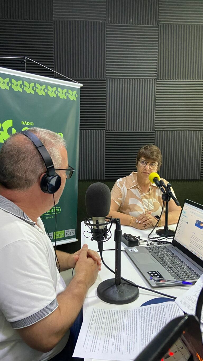 Em entrevista à Rádio Cultura Zona Sul, prefeita Darlene Pereira faz balanço de 2025 e destaca organização financeira e captação histórica de recursos