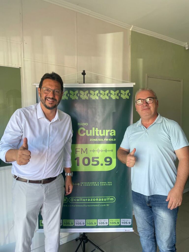 Em entrevista à Rádio Cultura Zona Sul, Halley Lino reforça defesa do Porto do Rio Grande como eixo do desenvolvimento regional