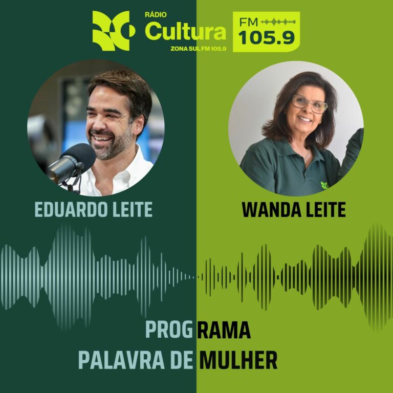Governador Eduardo Leite destaca avanços no Rio Grande do Sul em entrevista ao programa Palavra de Mulher