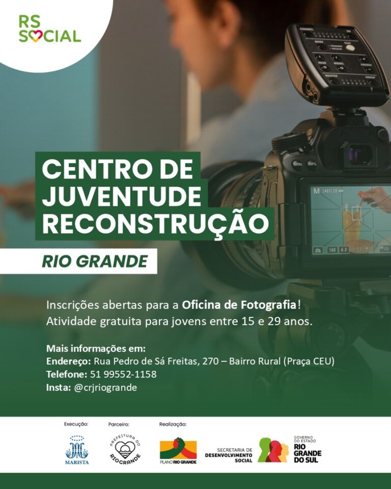 CRJ já supera 50% da meta anual e amplia oportunidades para jovens em Rio Grande