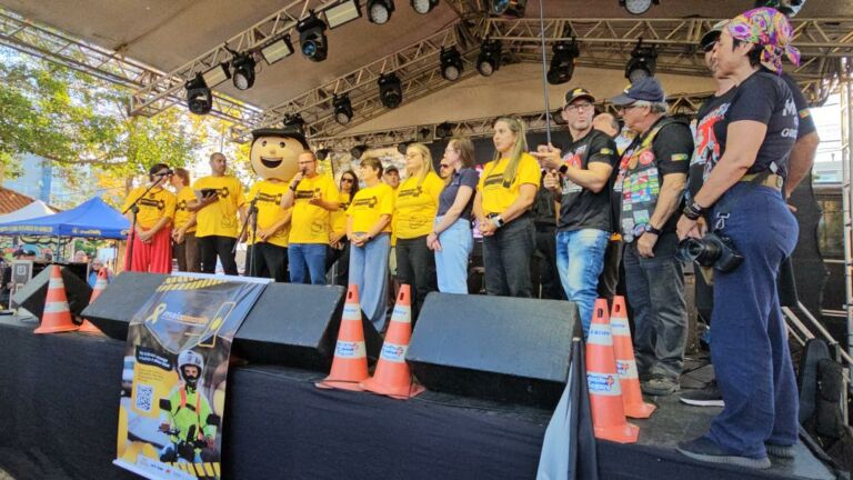 Maio Amarelo: Mês da conscientização no trânsito é aberto oficialmente no Cassino MotoFest