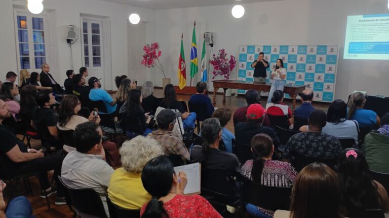 Projeto de revitalização do calçadão é apresentado para a comunidade