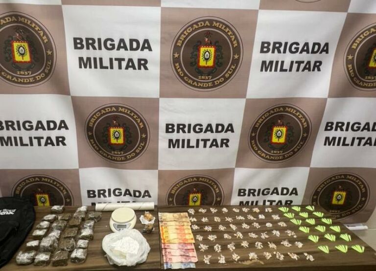 Brigada Militar de Rio Grande prende mulher por tráfico de drogas no bairro Junção