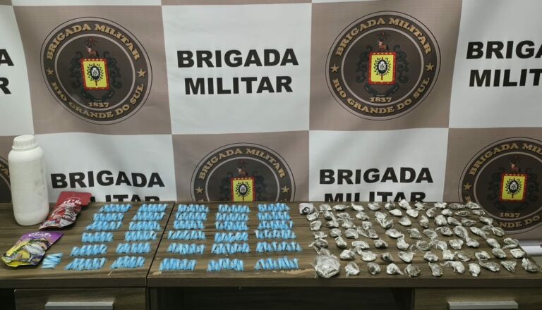 Brigada Militar apreende entorpecentes no Bairro Getúlio Vargas nesta terça-feira
