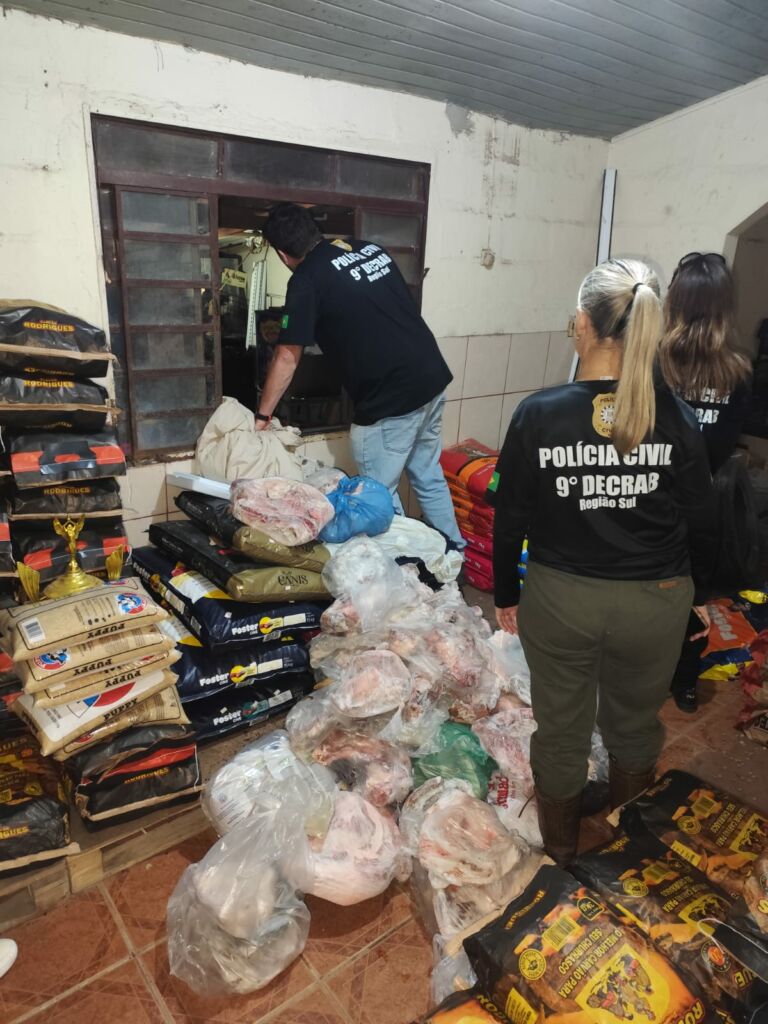 Operação “Carniceiros” combate abigeato e apreende carne irregular em Santa Vitória do Palmar