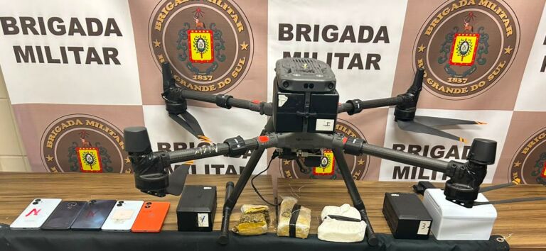 Brigada Militar de Rio Grande prende três homens por tráfico de drogas na Vila da Quinta