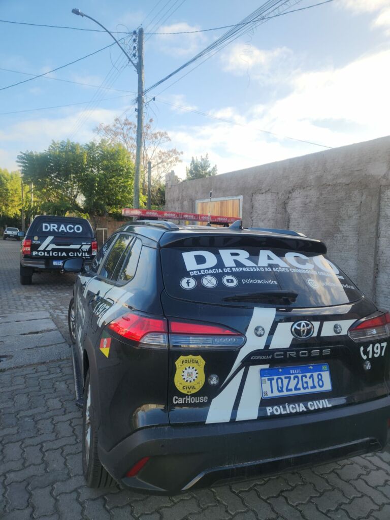 Polícia Civil realiza operação contra grupo que extorquia comerciantes em Rio Grande