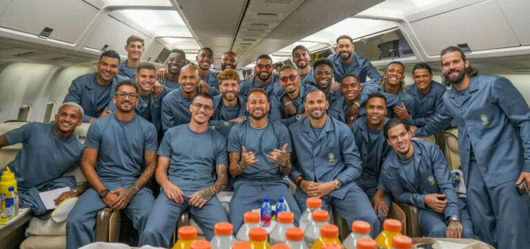 Seleção Brasileira chega aos Estados Unidos para a Copa do Mundo