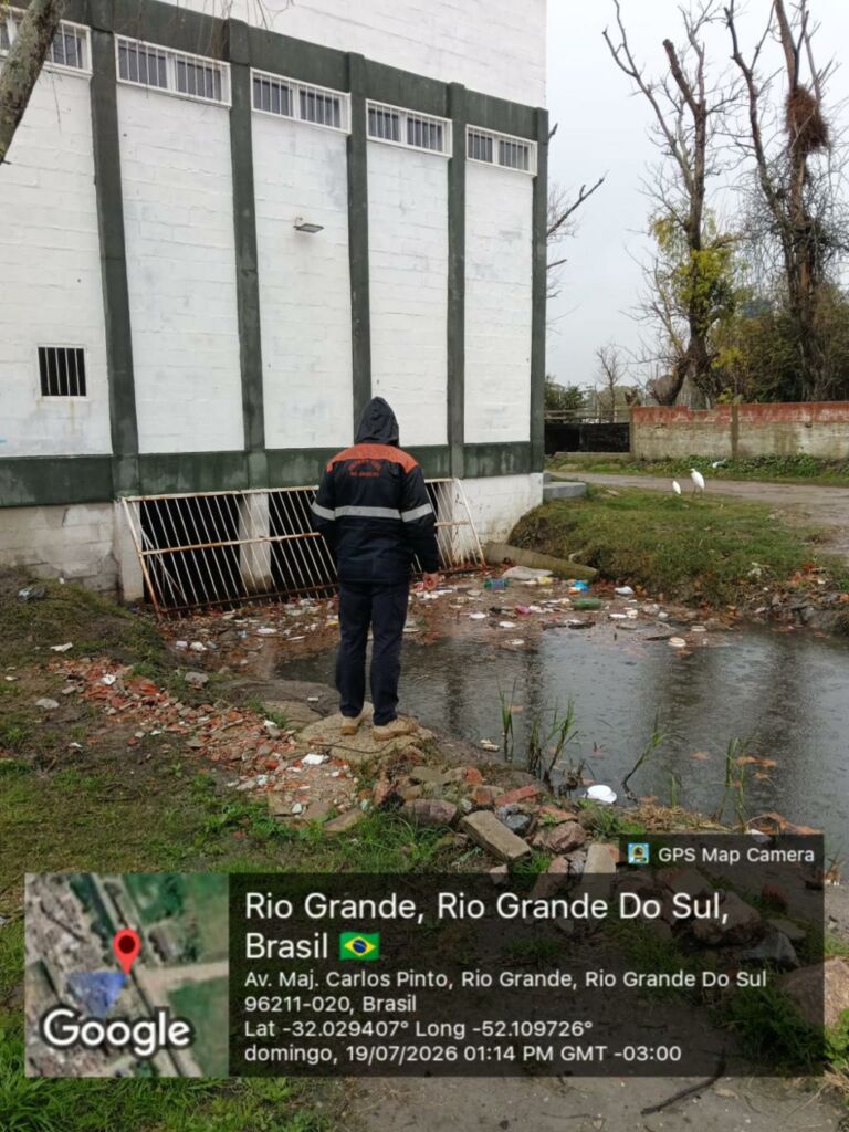 Rio Grande registra cerca de 70 mm de chuva nos últimos dias; ventos chegaram à 52 km/h em rajada