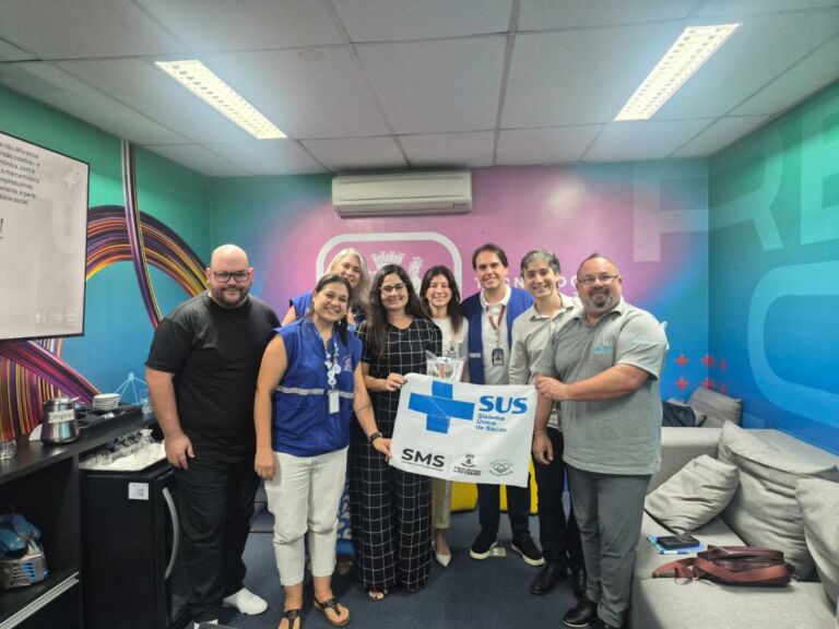 Secretaria de Saúde do Rio Grande fortalece estratégias de inovação e transformação digital em visita técnica a Recife